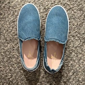 Kate Spade Jean slip ons